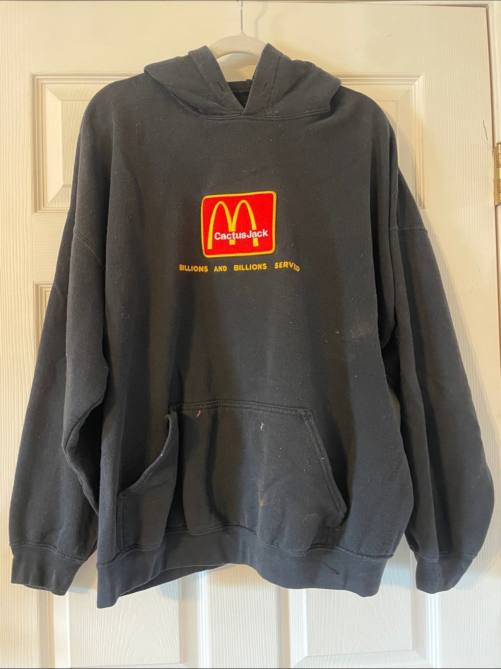 Travis Scott x McDonald's Black Logo Hoodie - Men